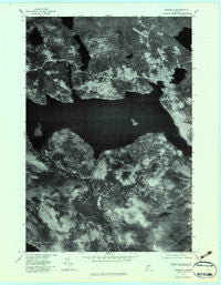 Rangeley Maine Historical topographic map, 1:24000 scale, 7.5 X 7.5 Minute, Year 1977