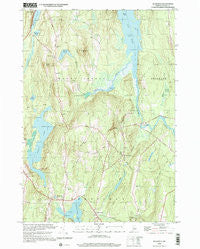 Readfield Maine Historical topographic map, 1:24000 scale, 7.5 X 7.5 Minute, Year 2000