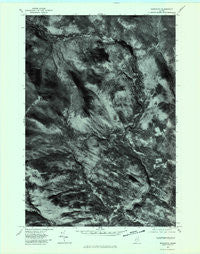 Redington Maine Historical topographic map, 1:24000 scale, 7.5 X 7.5 Minute, Year 1977