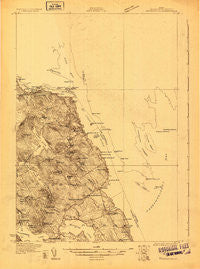 Robbinston Maine Historical topographic map, 1:48000 scale, 15 X 15 Minute, Year 1929