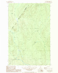 Rocky Brook Maine Historical topographic map, 1:24000 scale, 7.5 X 7.5 Minute, Year 1987