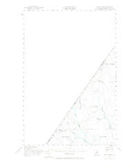 Rocky Brook Maine Historical topographic map, 1:62500 scale, 15 X 15 Minute, Year 1955