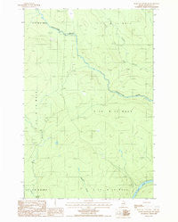 Rocky Mountain SW Maine Historical topographic map, 1:24000 scale, 7.5 X 7.5 Minute, Year 1987