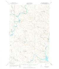 Round Pond Maine Historical topographic map, 1:62500 scale, 15 X 15 Minute, Year 1955