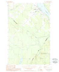 Saint-Eleuthere Quebec Historical topographic map, 1:24000 scale, 7.5 X 7.5 Minute, Year 1987
