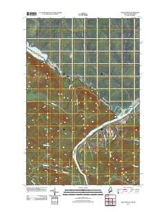 Saint Francis Maine Historical topographic map, 1:24000 scale, 7.5 X 7.5 Minute, Year 2011