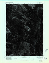 Saponac NE Maine Historical topographic map, 1:24000 scale, 7.5 X 7.5 Minute, Year 1975