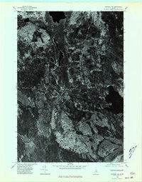 Saponac NW Maine Historical topographic map, 1:24000 scale, 7.5 X 7.5 Minute, Year 1975