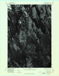 Sherman SE Maine Historical topographic map, 1:24000 scale, 7.5 X 7.5 Minute, Year 1975