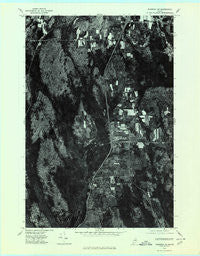 Sherman SW Maine Historical topographic map, 1:24000 scale, 7.5 X 7.5 Minute, Year 1975