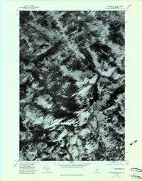 Skinner NE Maine Historical topographic map, 1:24000 scale, 7.5 X 7.5 Minute, Year 1978