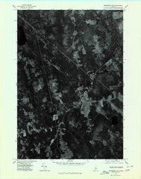 Skowhegan NW Maine Historical topographic map, 1:24000 scale, 7.5 X 7.5 Minute, Year 1975