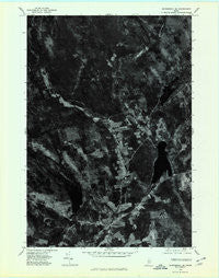 Skowhegan SE Maine Historical topographic map, 1:24000 scale, 7.5 X 7.5 Minute, Year 1975