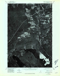 Smyrna Mills SW Maine Historical topographic map, 1:24000 scale, 7.5 X 7.5 Minute, Year 1975