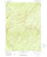 Speckled Mountain Maine Historical topographic map, 1:24000 scale, 7.5 X 7.5 Minute, Year 1970