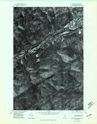 St Francis NE Maine Historical topographic map, 1:24000 scale, 7.5 X 7.5 Minute, Year 1975
