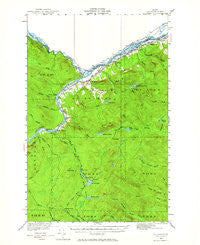 St. Francis Maine Historical topographic map, 1:62500 scale, 15 X 15 Minute, Year 1930