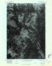Stacyville SW Maine Historical topographic map, 1:24000 scale, 7.5 X 7.5 Minute, Year 1975