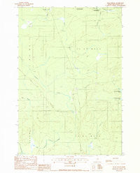Telos Brook Maine Historical topographic map, 1:24000 scale, 7.5 X 7.5 Minute, Year 1988
