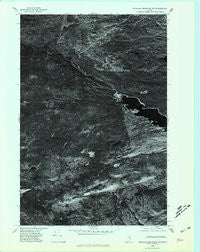 Traveler Mountain NW Maine Historical topographic map, 1:24000 scale, 7.5 X 7.5 Minute, Year 1975