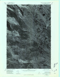Traveler Mountain SE Maine Historical topographic map, 1:24000 scale, 7.5 X 7.5 Minute, Year 1975