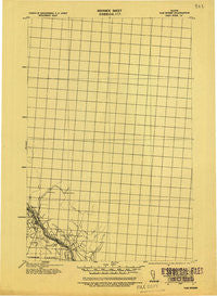 Van Buren Maine Historical topographic map, 1:250000 scale, 1 X 1 Degree, Year 1921