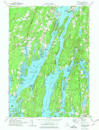Westport Maine Historical topographic map, 1:24000 scale, 7.5 X 7.5 Minute, Year 1970