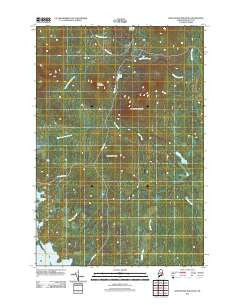 Whetstone Mountain Maine Historical topographic map, 1:24000 scale, 7.5 X 7.5 Minute, Year 2011