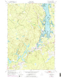 Whiting Maine Historical topographic map, 1:24000 scale, 7.5 X 7.5 Minute, Year 1949