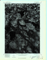 Winn SE Maine Historical topographic map, 1:24000 scale, 7.5 X 7.5 Minute, Year 1975