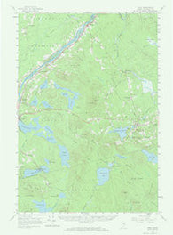 Winn Maine Historical topographic map, 1:62500 scale, 15 X 15 Minute, Year 1960