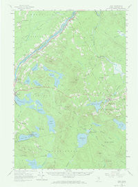 Winn Maine Historical topographic map, 1:62500 scale, 15 X 15 Minute, Year 1960