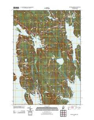 Winter Harbor Maine Historical topographic map, 1:24000 scale, 7.5 X 7.5 Minute, Year 2011
