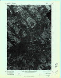 Winterville NW Maine Historical topographic map, 1:24000 scale, 7.5 X 7.5 Minute, Year 1975