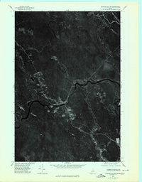 Wytopitlock SW Maine Historical topographic map, 1:24000 scale, 7.5 X 7.5 Minute, Year 1975