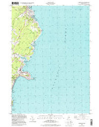 York Beach Maine Historical topographic map, 1:24000 scale, 7.5 X 7.5 Minute, Year 1998