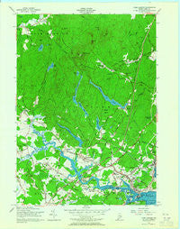 York Harbor Maine Historical topographic map, 1:24000 scale, 7.5 X 7.5 Minute, Year 1956
