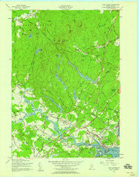 York Harbor Maine Historical topographic map, 1:24000 scale, 7.5 X 7.5 Minute, Year 1956