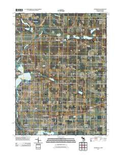 Adamsville Michigan Historical topographic map, 1:24000 scale, 7.5 X 7.5 Minute, Year 2011