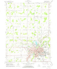 Adrian Michigan Historical topographic map, 1:24000 scale, 7.5 X 7.5 Minute, Year 1962