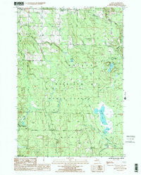 Afton Michigan Historical topographic map, 1:24000 scale, 7.5 X 7.5 Minute, Year 1986