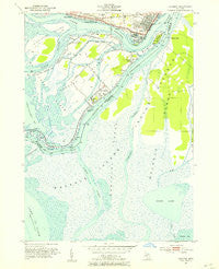 Algonac Michigan Historical topographic map, 1:24000 scale, 7.5 X 7.5 Minute, Year 1952