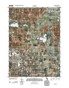 Allegan Michigan Historical topographic map, 1:24000 scale, 7.5 X 7.5 Minute, Year 2011