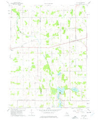 Allen Michigan Historical topographic map, 1:24000 scale, 7.5 X 7.5 Minute, Year 1960