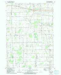 Allenton Michigan Historical topographic map, 1:24000 scale, 7.5 X 7.5 Minute, Year 1991