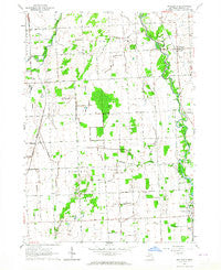 Applegate Michigan Historical topographic map, 1:24000 scale, 7.5 X 7.5 Minute, Year 1963