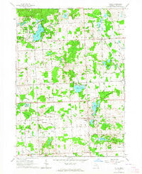 Attica Michigan Historical topographic map, 1:24000 scale, 7.5 X 7.5 Minute, Year 1963