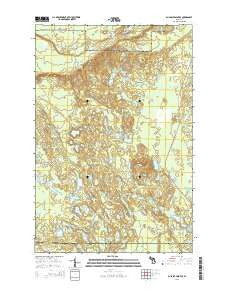 Au Sable Point SE Michigan Historical topographic map, 1:24000 scale, 7.5 X 7.5 Minute, Year 2014