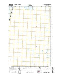 Baie de Wasai OE E Michigan Historical topographic map, 1:24000 scale, 7.5 X 7.5 Minute, Year 2014