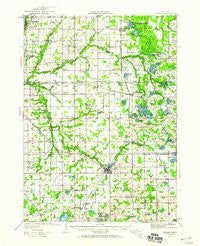 Bangor Michigan Historical topographic map, 1:62500 scale, 15 X 15 Minute, Year 1927
